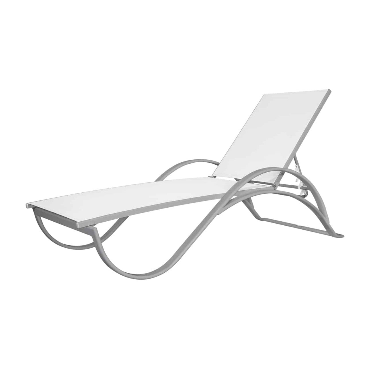 DecoScape Atlantic Sled Chaise With Arms