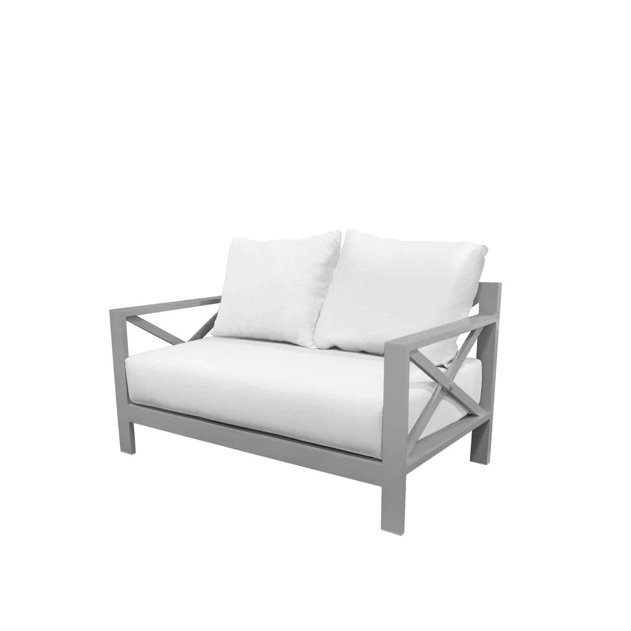 DecoScape Dynasty Aluminum Loveseat