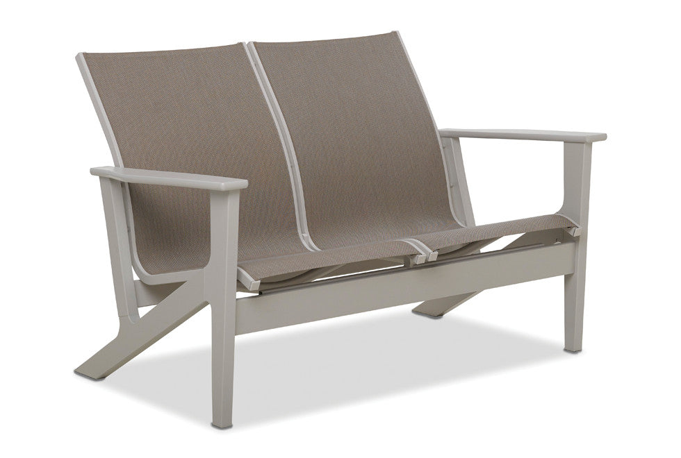 Telescope Casual Wexler Sling Chat Two-Seat Loveseat