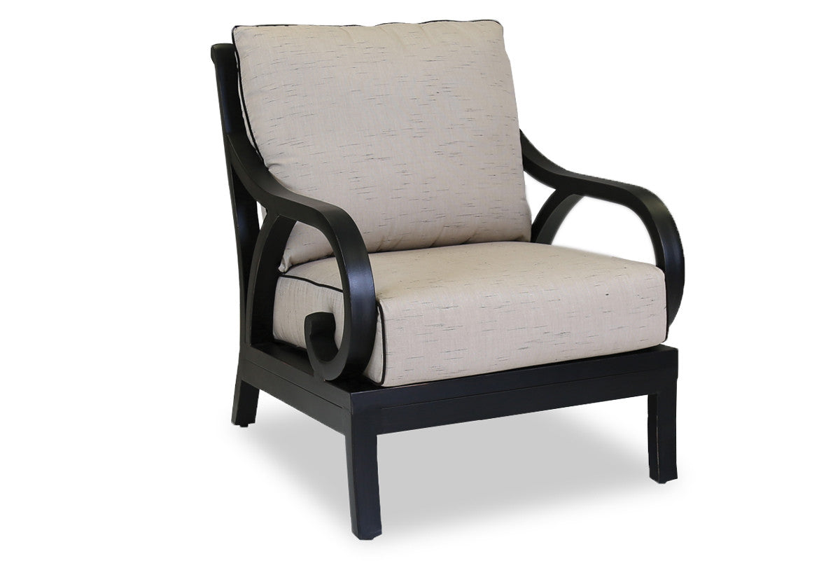 Sunset West Monterey Sofa With Club Chairs And Coffee Table