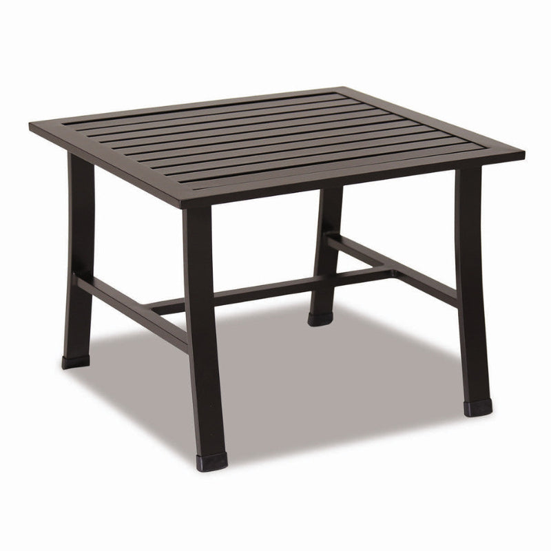 Sunset West La Jolla Swivel Club Chairs With End Table