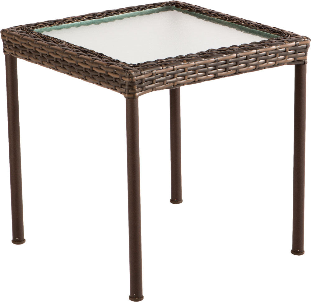 Alfresco Home Tutto 18" Wicker Side Table