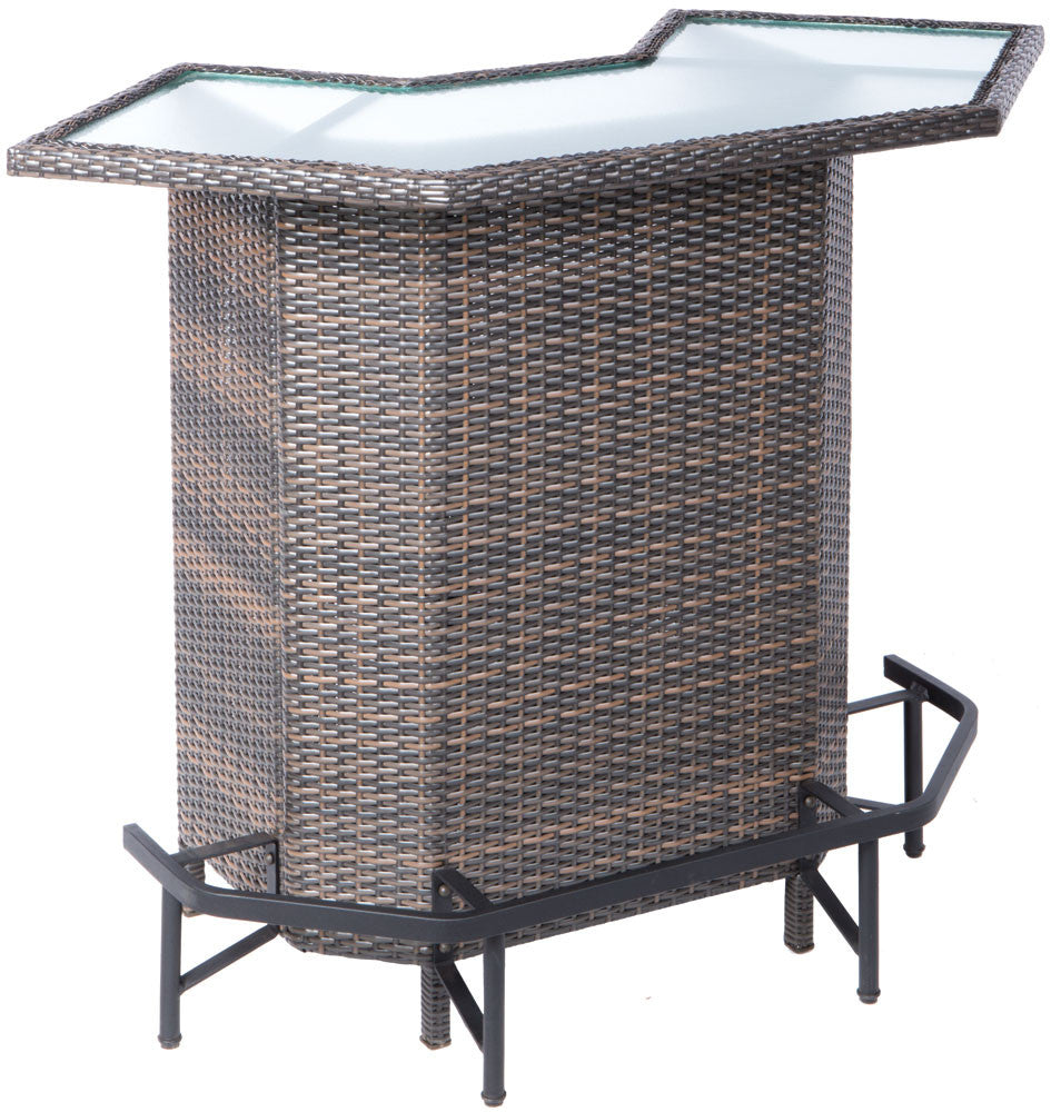 Alfresco Home Tutto Wicker 3 Piece Mezzo Bar Set