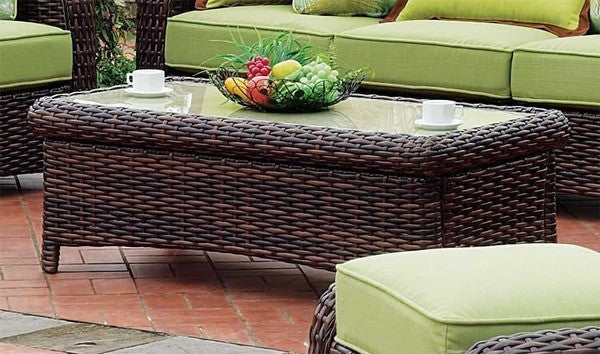 South Sea Rattan Saint Tropez Outdoor Wicker Coffee Table