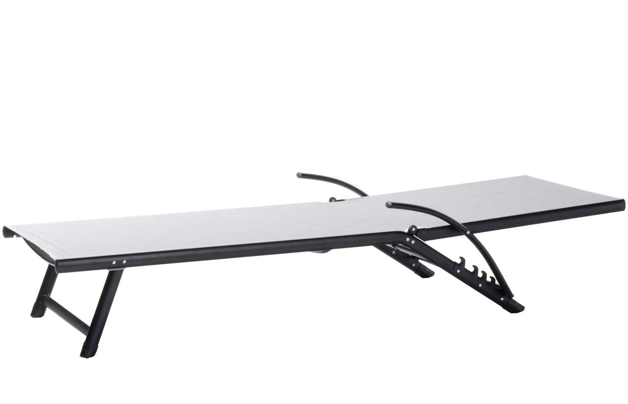 Alfresco Home Oceanview Stackable Foldable Chaise Lounge (Set of 2)
