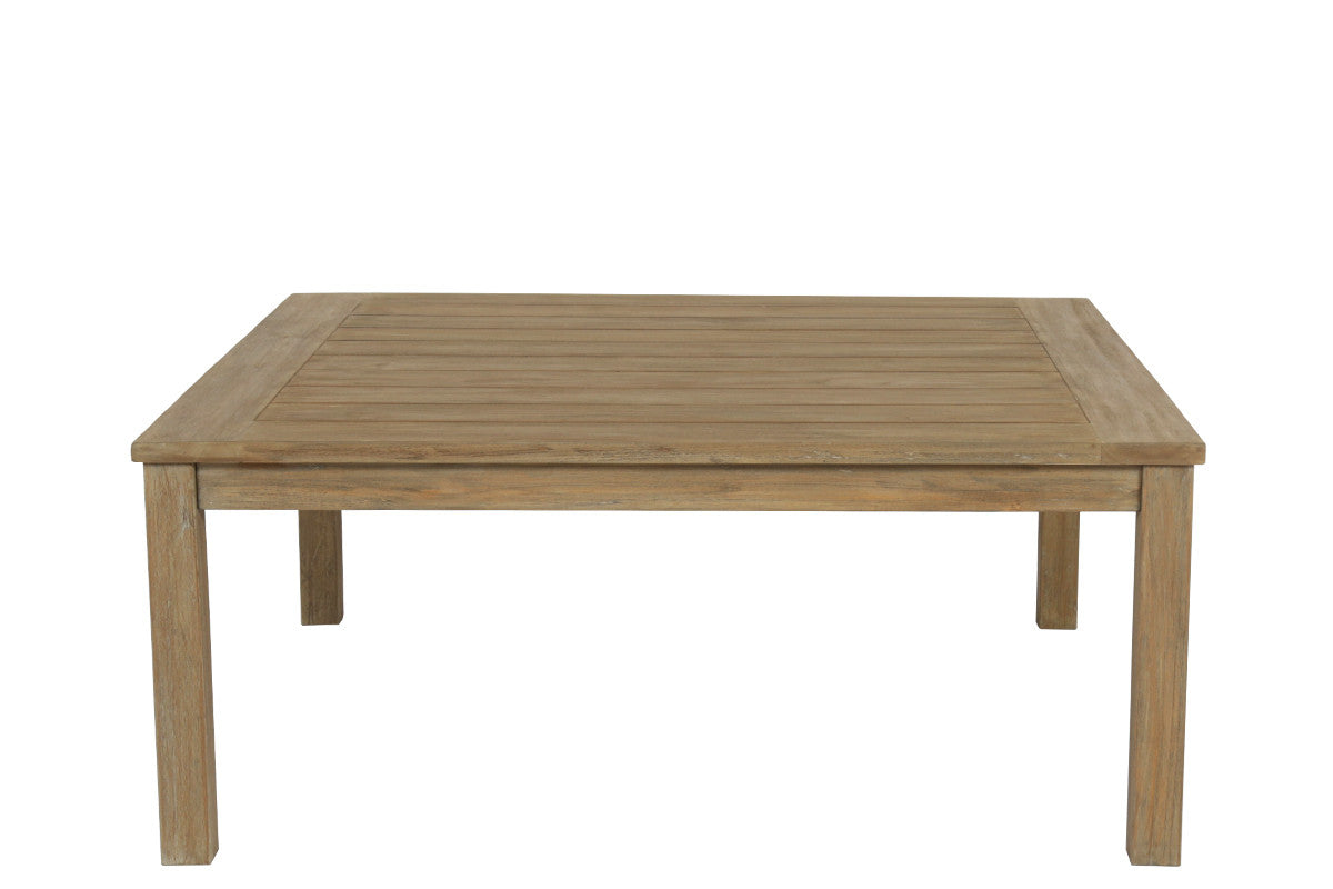 Sunset West Coastal Teak Square Coffee Table