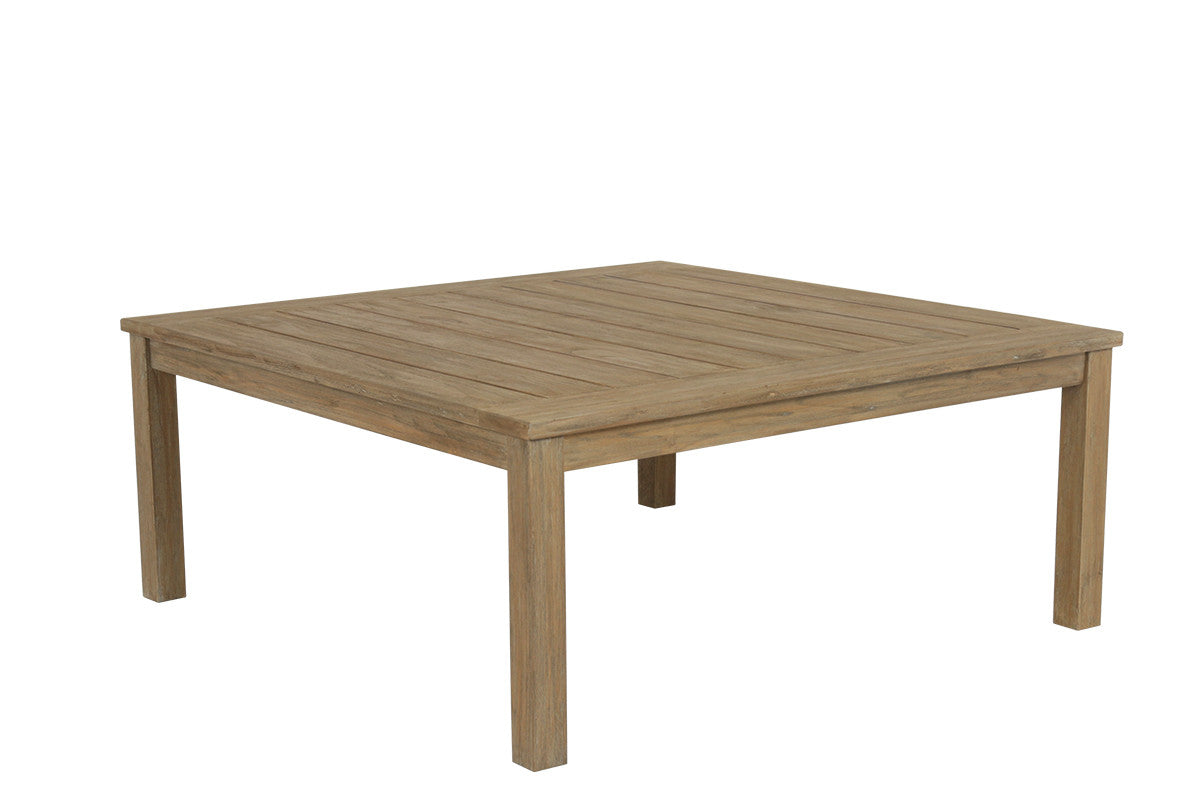 Sunset West Coastal Teak Square Coffee Table