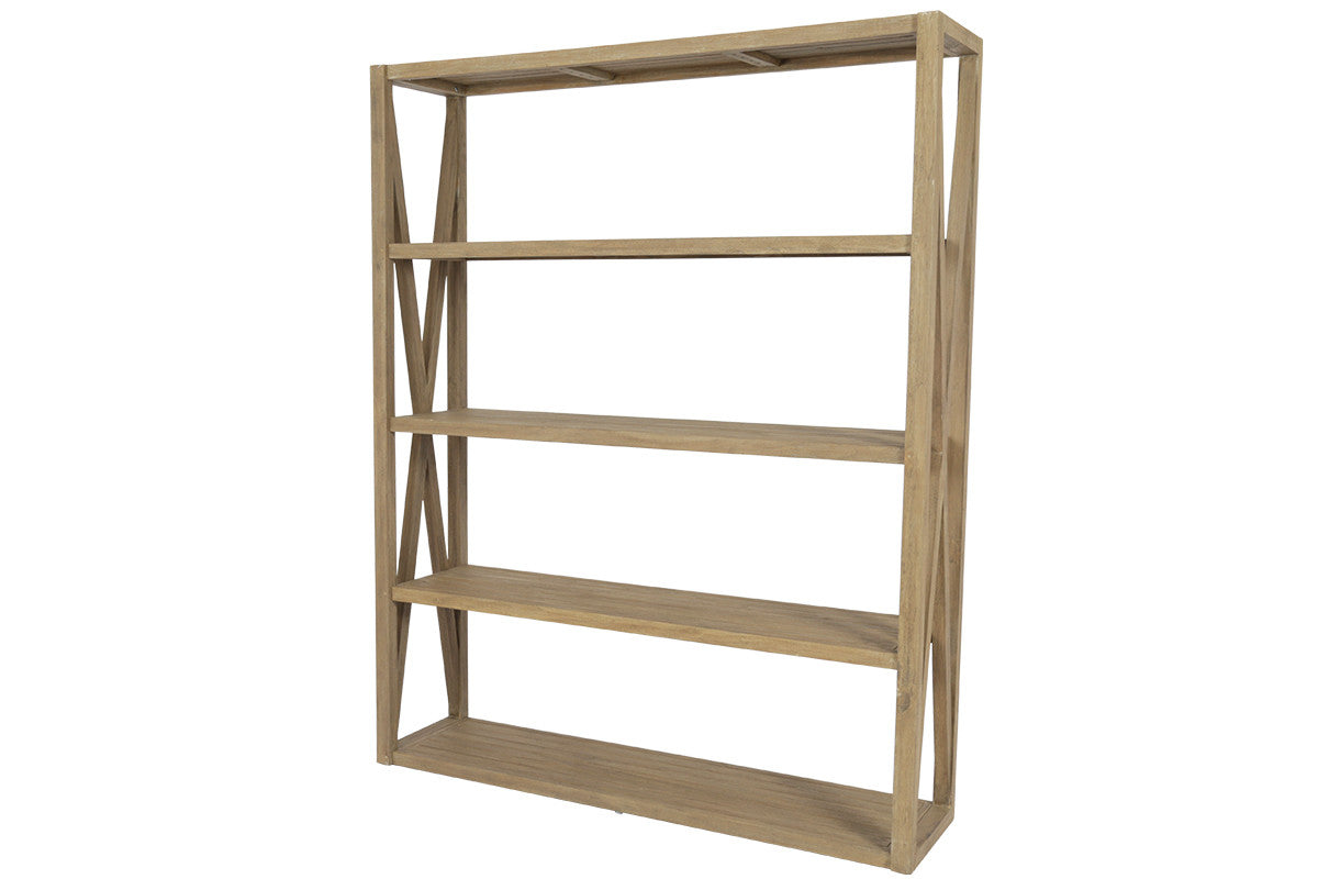 Sunset West Coastal Teak X Bookcase