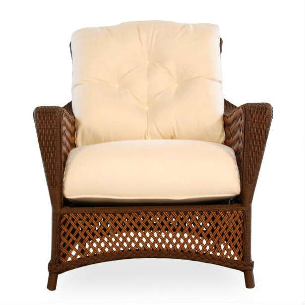Lloyd Flanders Grand Traverse Wicker Lounge Chair