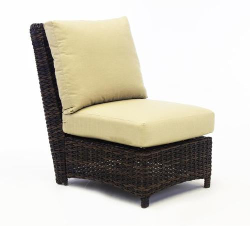 Replacement Cushions for South Sea Rattan Saint Tropez Sectional Chair with Left & Right End Chair