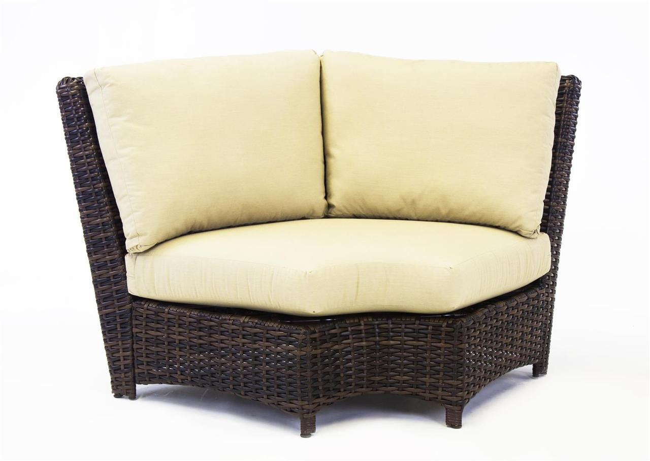 South Sea Rattan Saint Tropez Outdoor Wicker Sectional Corner