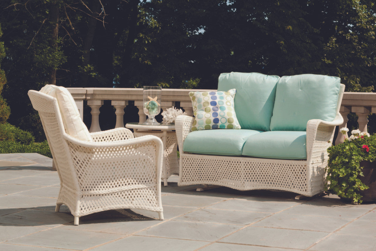 Lloyd Flanders Grand Traverse Wicker Lounge Chair