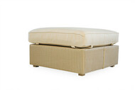 Replacement Cushions for Lloyd Flanders Hamptons Large Wicker Ottoman