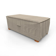 Budge Industries English Garden Slim Patio Ottoman/Coffee Table Cover - Medium