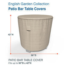 Budge Industries English Patio Bar Table Cover