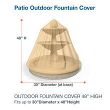 Budge Industries All Seasons Fountain Cover