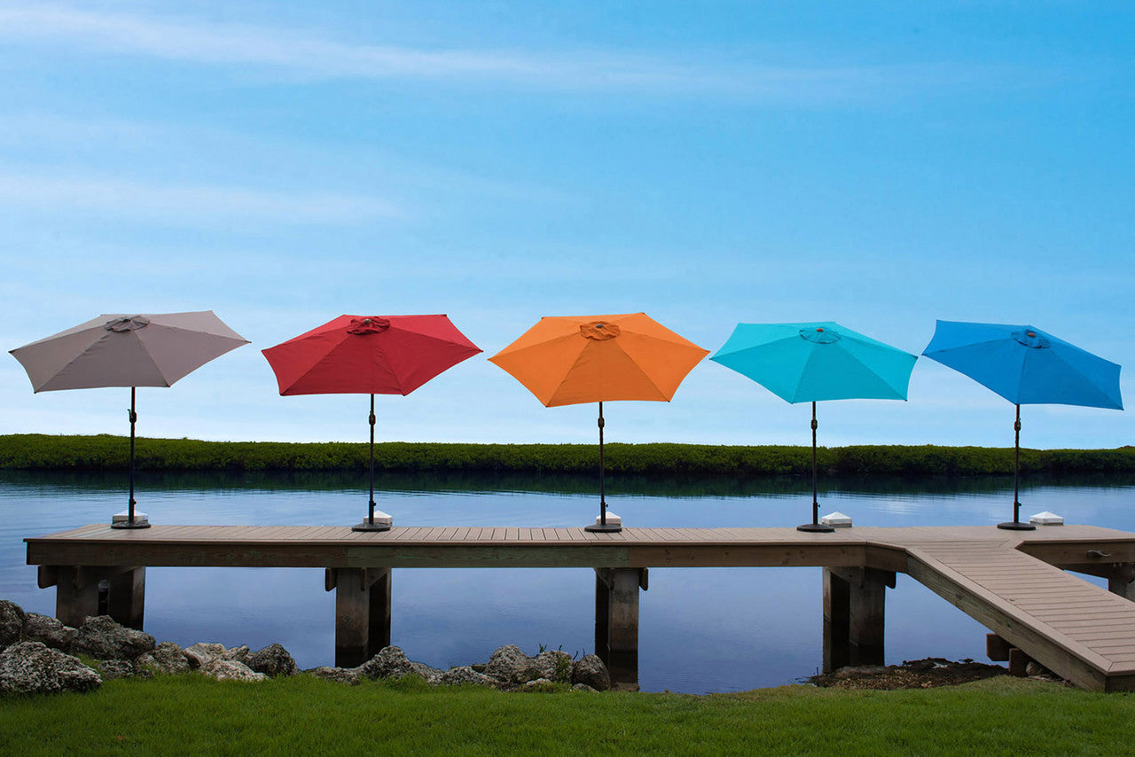 Panama Jack 9ft Aluminum Patio Umbrella