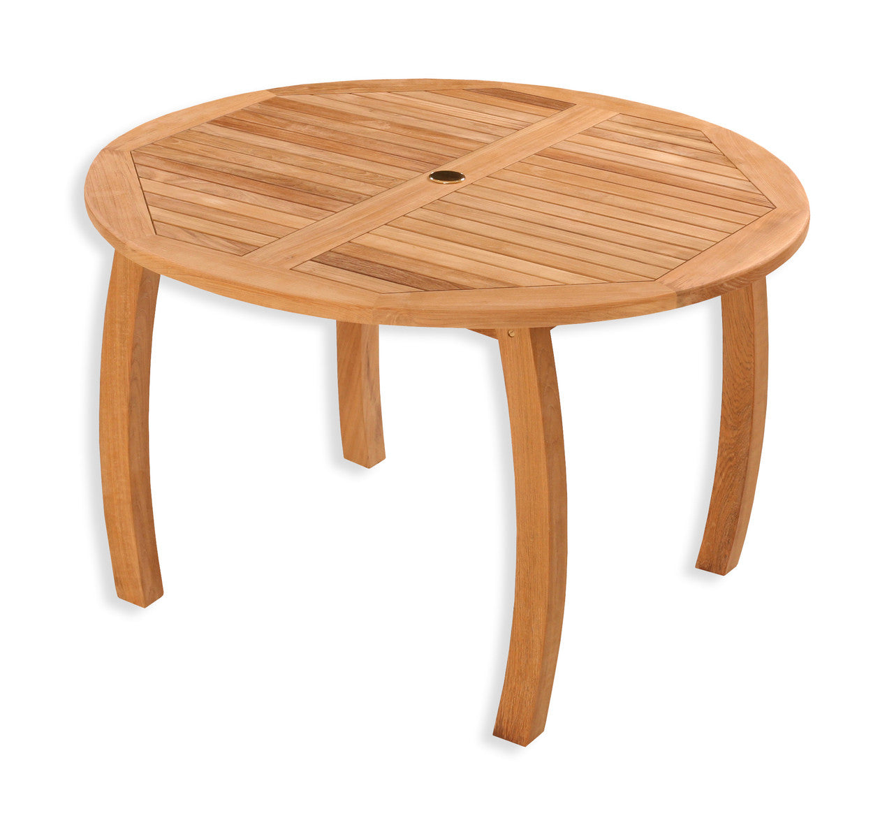 Tortuga Outdoor Jakarta 48" Teak Round Dining Table