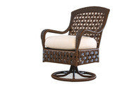 Replacement Cushions for Lloyd Flanders Haven Wicker Swivel Dining Armchair