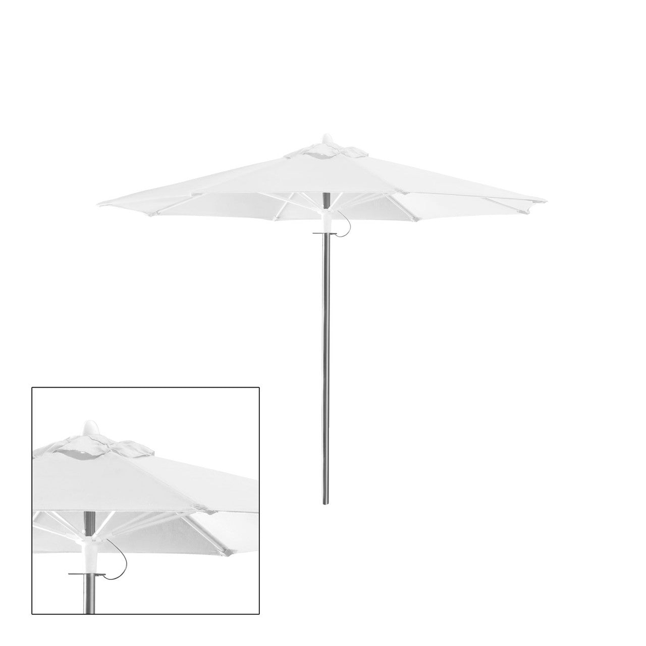 DecoScape Rio 8' Round Umbrella Frame