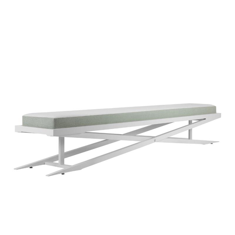 DecoScape Dynasty Aluminum 120inch Bench