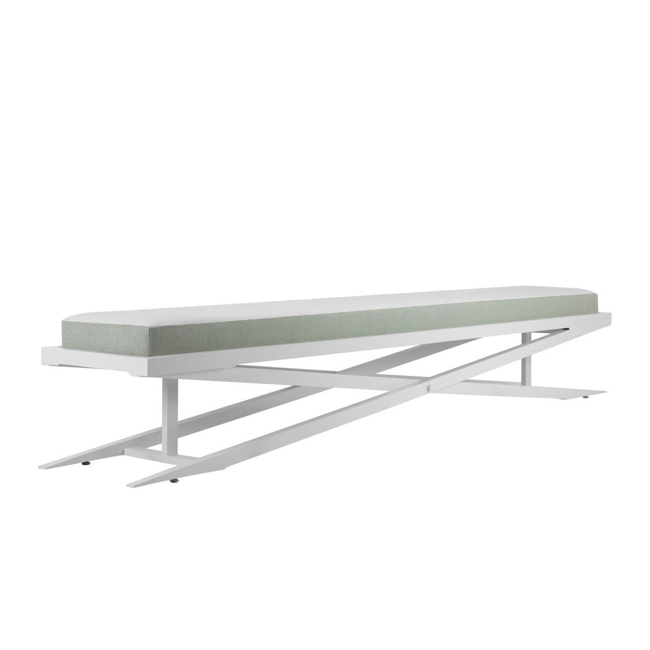 DecoScape Dynasty Aluminum 140inch Bench