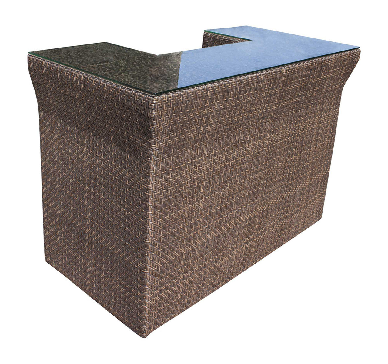 Hospitality Rattan Soho Patio Bar with Glass