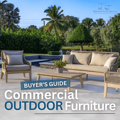 Buyer's Guide Commercial Outdoor Furniture Image