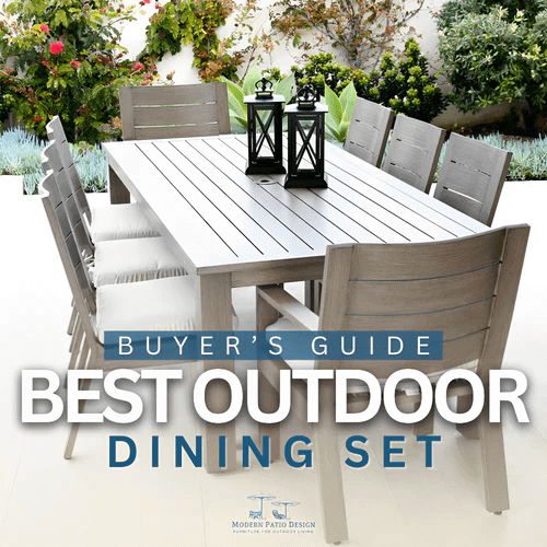 Buyer's Guide Best Outdoor Dining Set Image