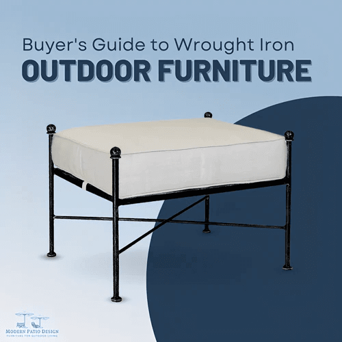 Buyer’s Guide to Wrought Iron Outdoor Furniture Image