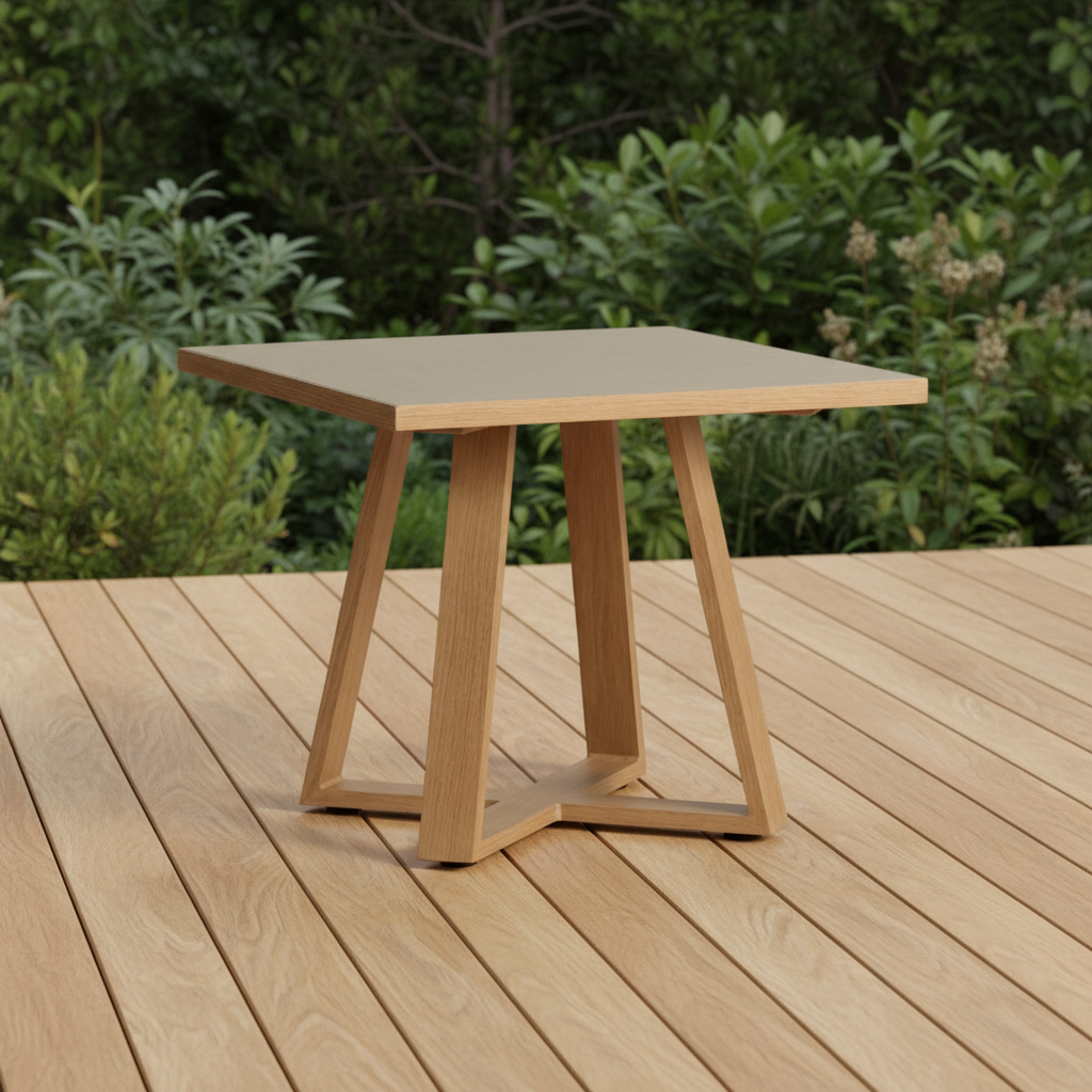 Lloyd Flanders Pursuit 24" Square End Table