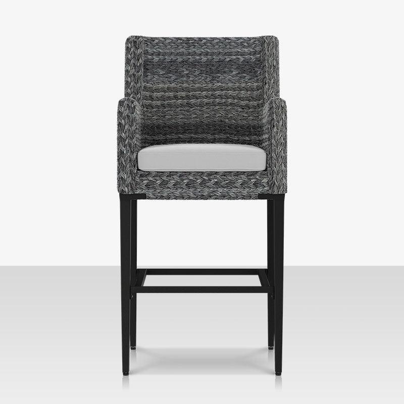 Source Furniture Island Bay Bar Arm Chair - Gray