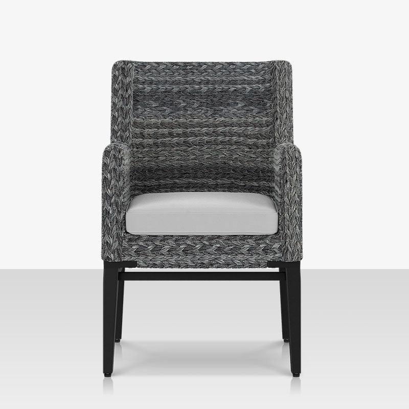 Source Furniture Island Bay Dining Arm Chair - Gray