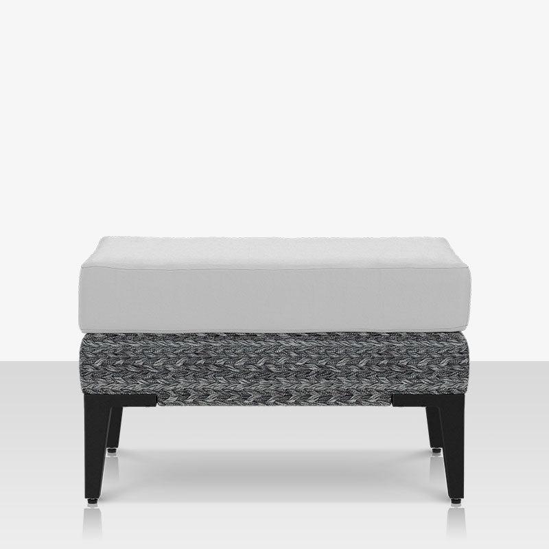 Source Furniture Island Bay Ottoman - Gray