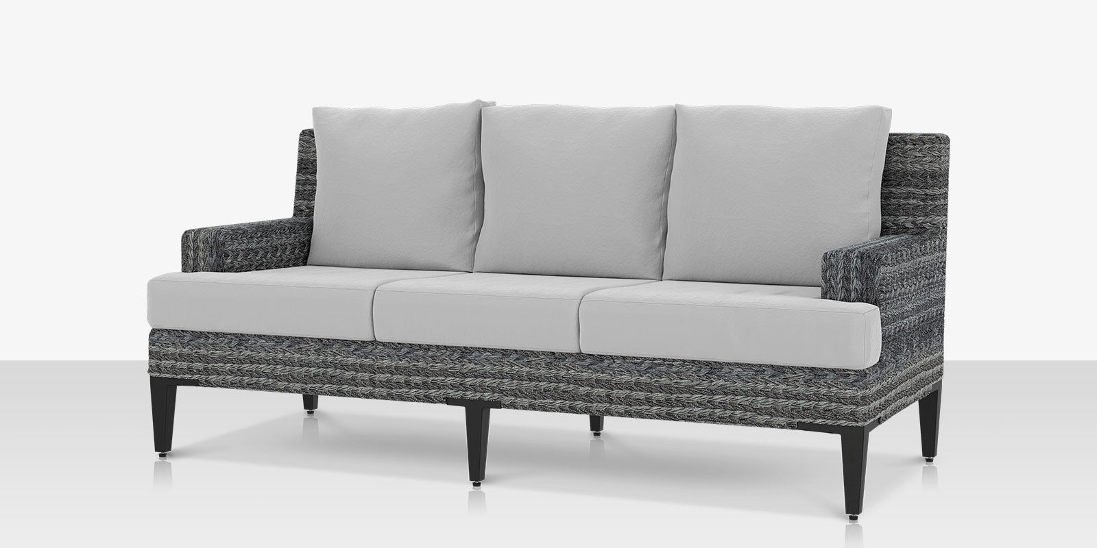 Source Furniture Island Bay Sofa - Gray