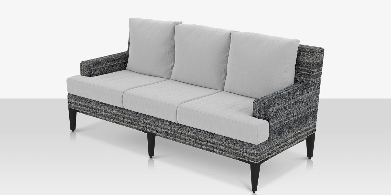 Source Furniture Island Bay Sofa - Gray