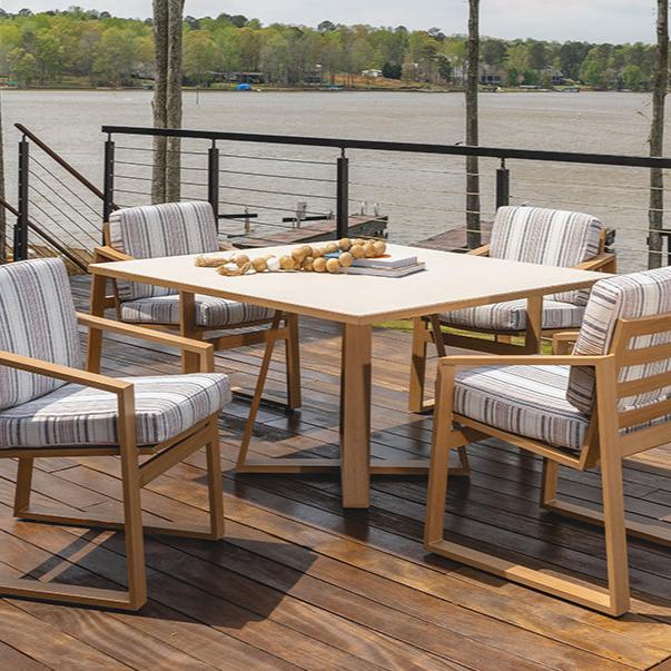 Lloyd Flanders Pursuit 54" Square Dining Table