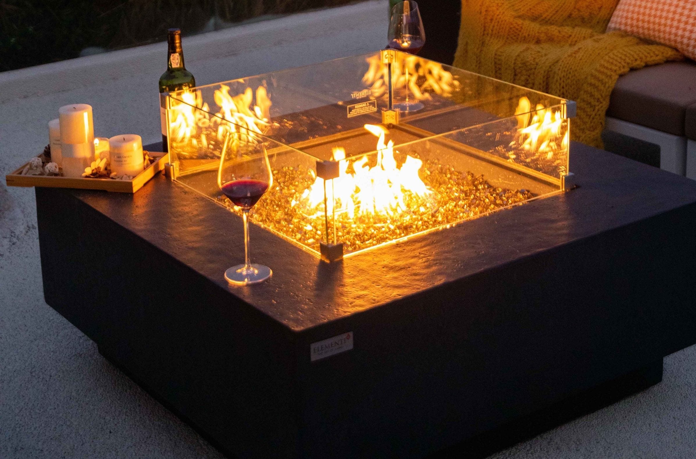 Elementi Plus Bergen Fire Pit Table