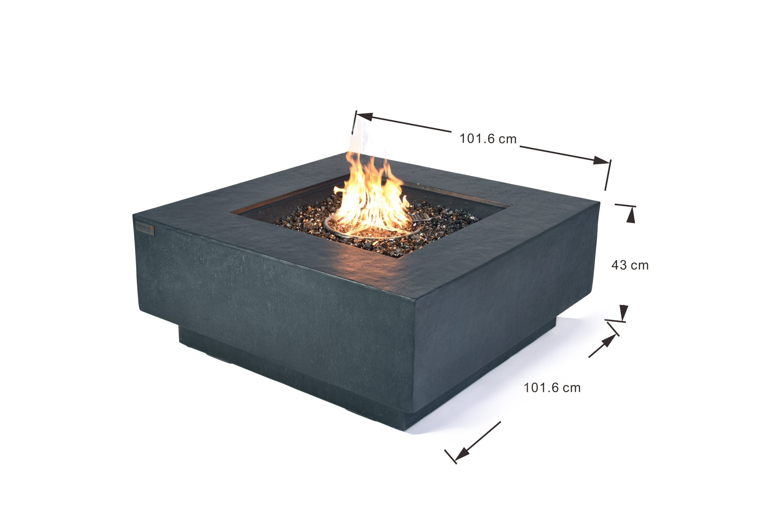 Elementi Plus Bergen Fire Pit Table