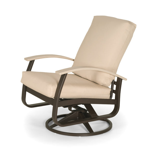 Telescope Casual Belle Isle Cushion Aluminum Outdoor Swivel Rocker