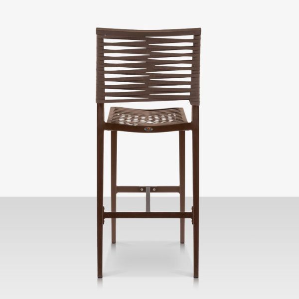 Source Furniture Chloe Rope Stackable Bar Side Chair