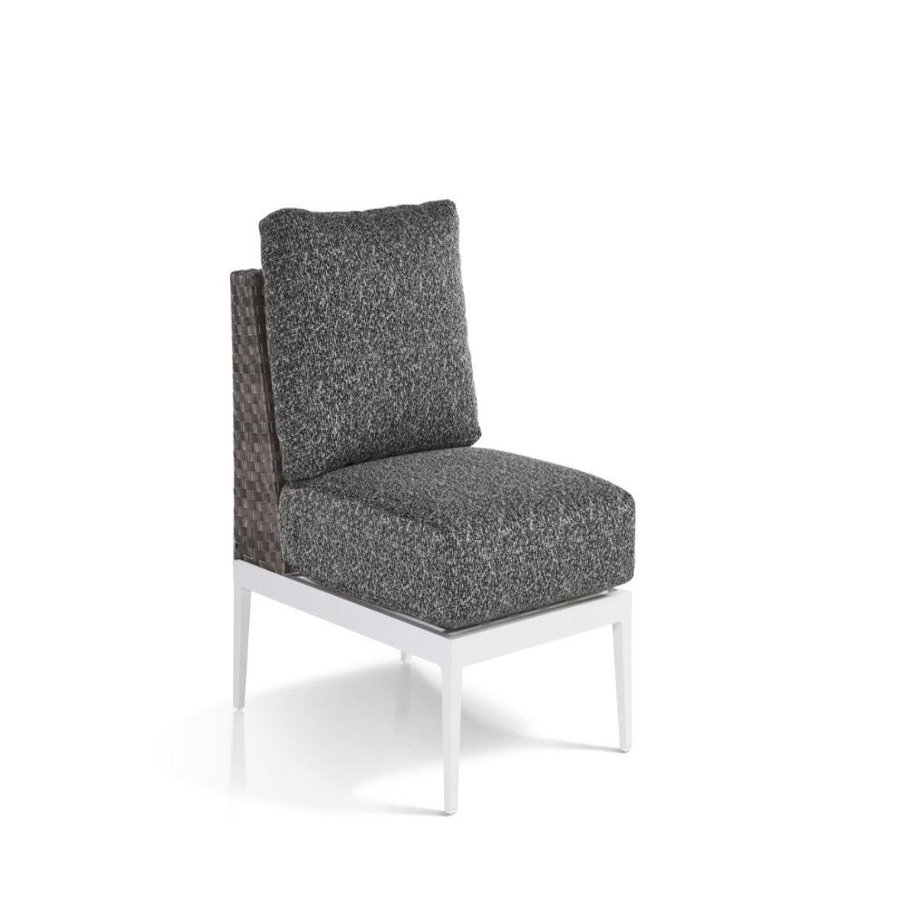 South Sea Rattan Stevie Wicker Armless Chair