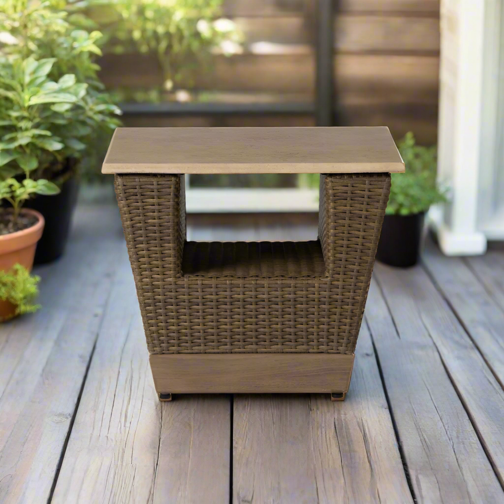Lloyd Flanders Charisma End Table - Thumbnail 4