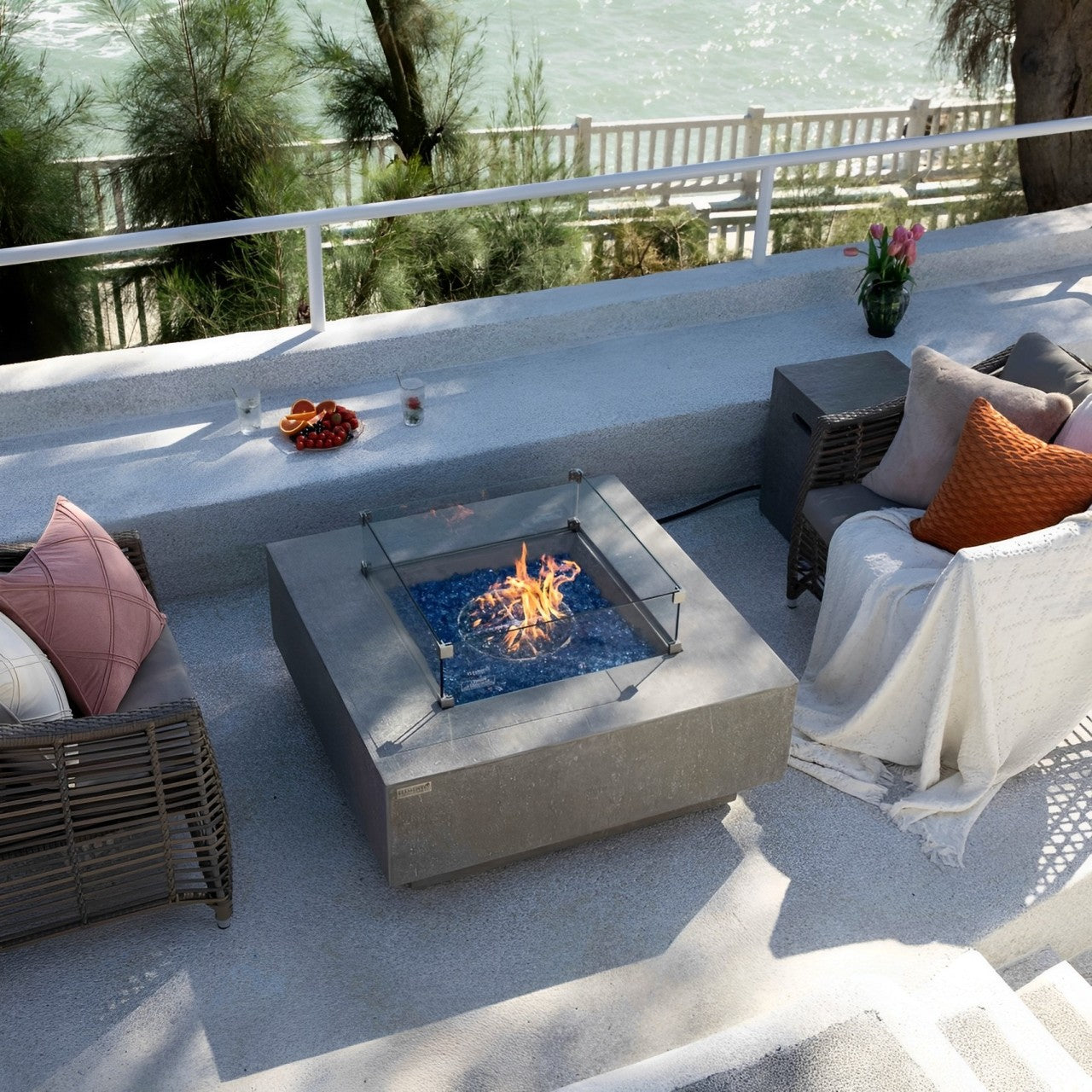 Elementi Plus Victoria Fire Pit Table