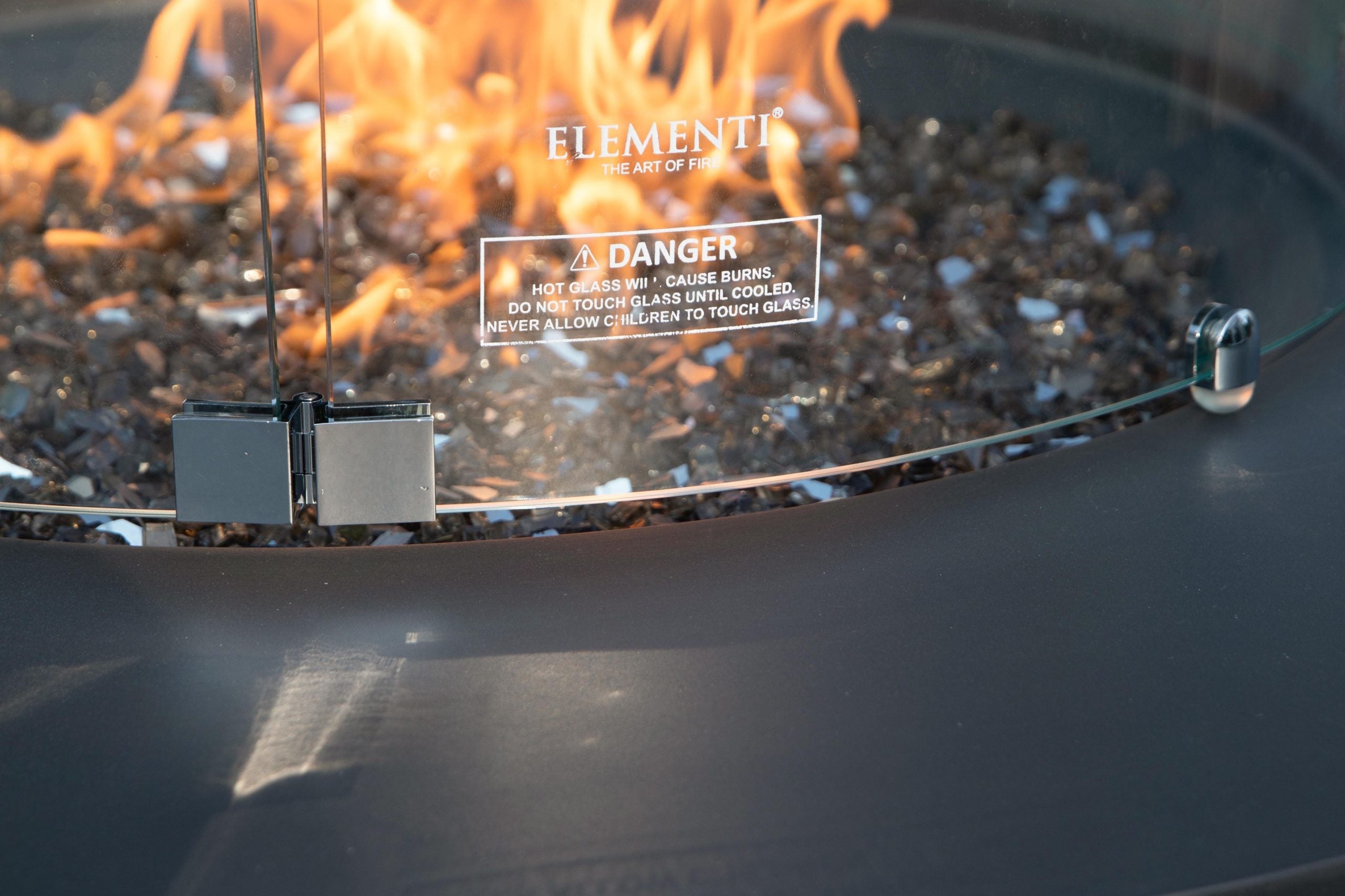 Elementi Plus Nimes Fire Pit Table