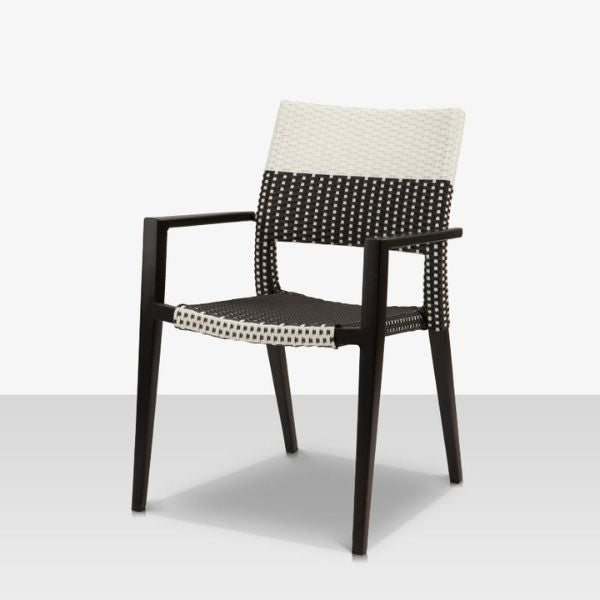 DecoScape Chloe Wicker Dining Arm Chair