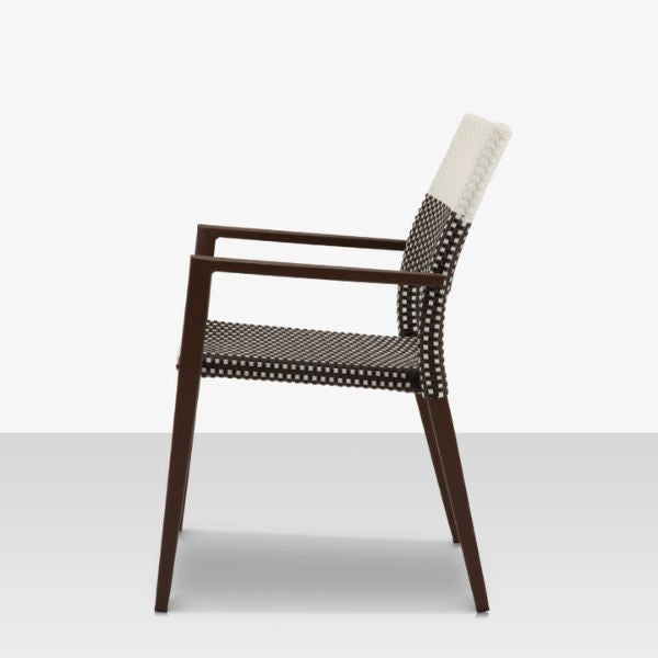 DecoScape Chloe Wicker Dining Arm Chair