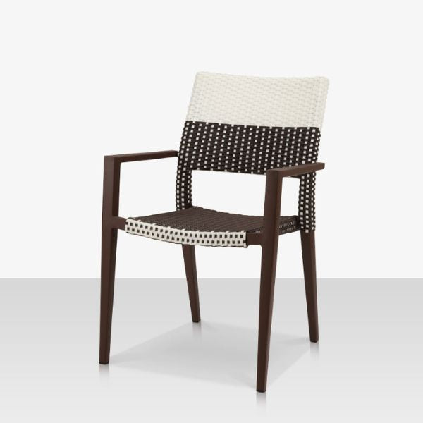 DecoScape Chloe Wicker Dining Arm Chair