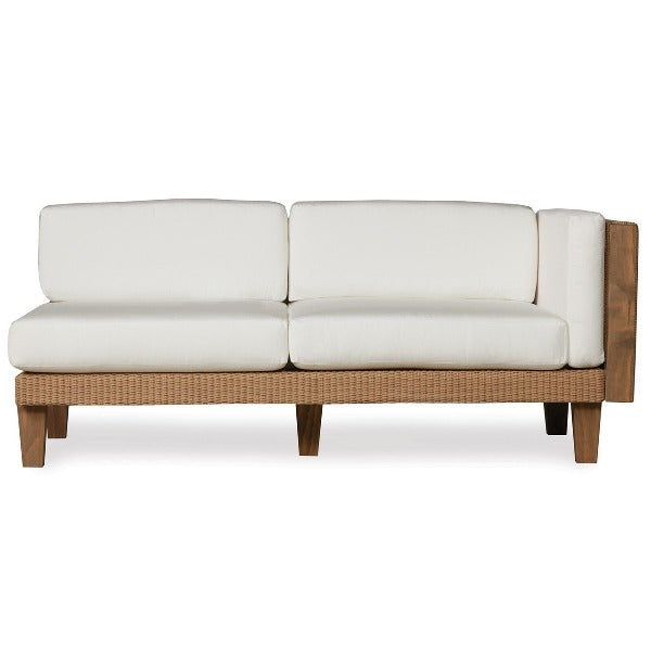 Lloyd Flanders Catalina Wicker Left Arm Love Seat