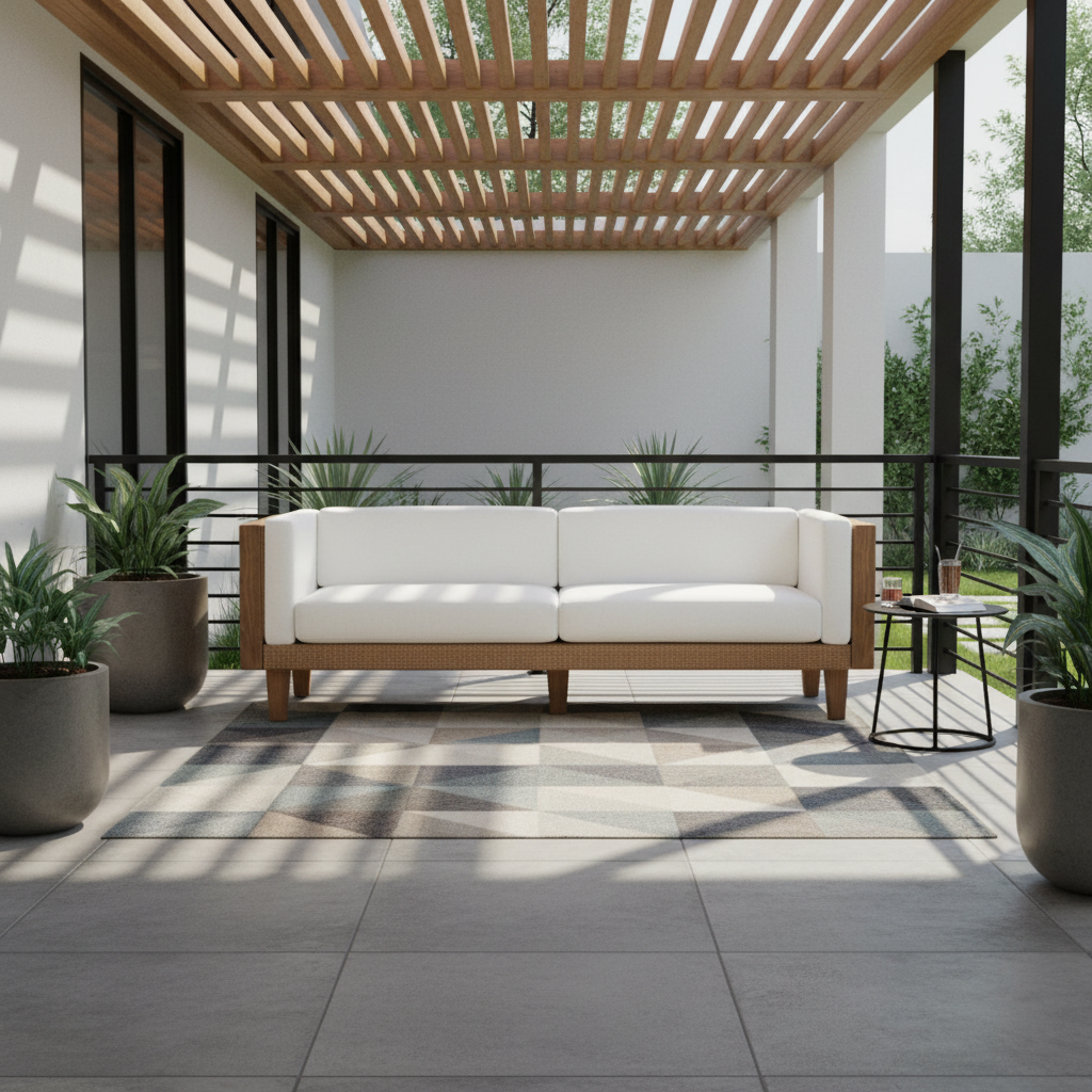 Lloyd Flanders Catalina Wicker Sofa